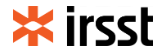 Occupational Health and Safety Research Institute (IRSST)  logo